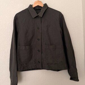 Uniqlo grey/blue utility jacket